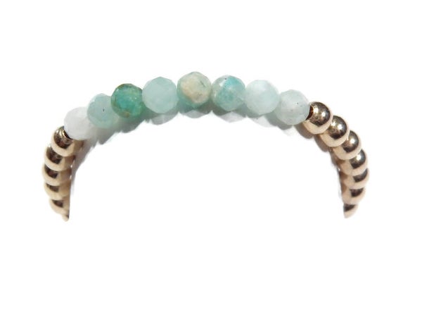 2 mm flexring amazonite RF1219