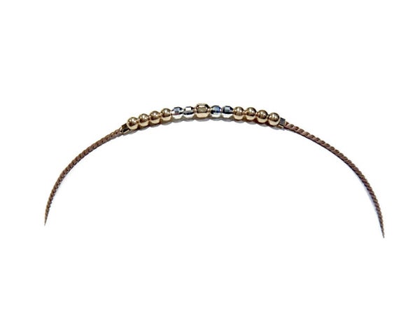 adjustable bracelet silver accents BAM577