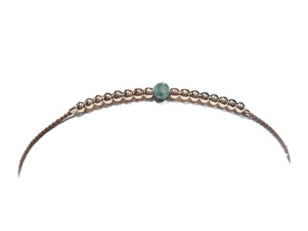 adjustable bracelet zoisite BAM583