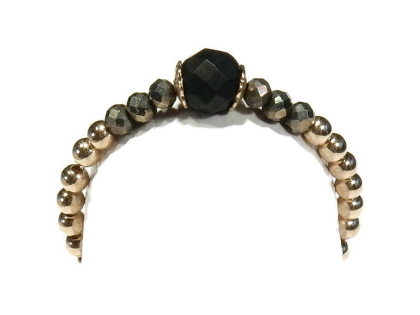 2 mm flexring lava & pyrite RF1237