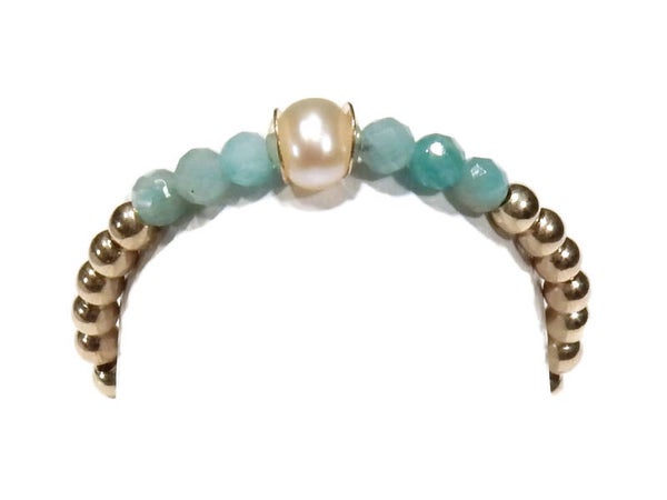 2 mm flexring amazonite RF1257