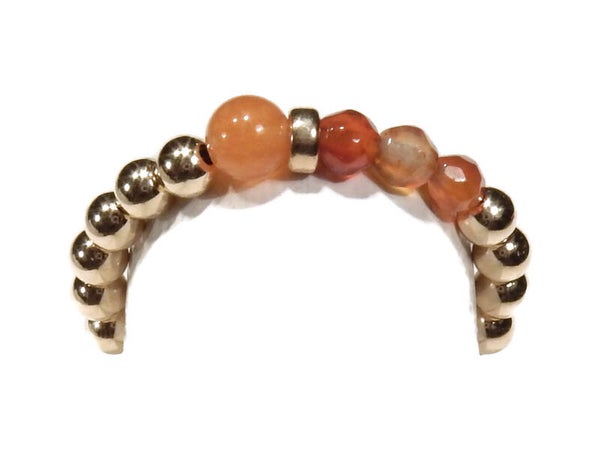 3 mm flexring carnelian RF1272