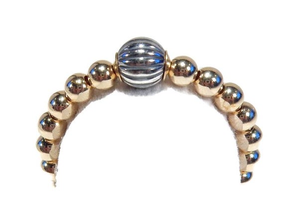 flexring 3 mm with oxidized silver ball RF1444