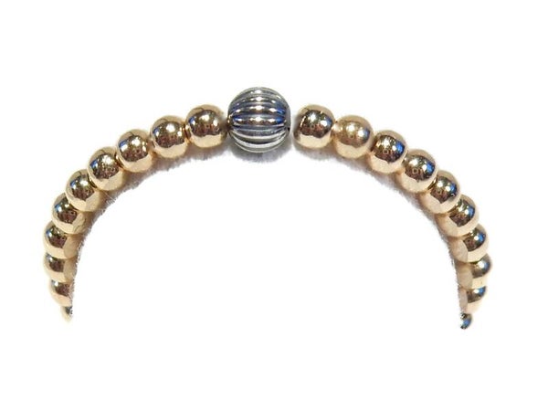 flexring 2 mm with oxidized silver ball RF1445