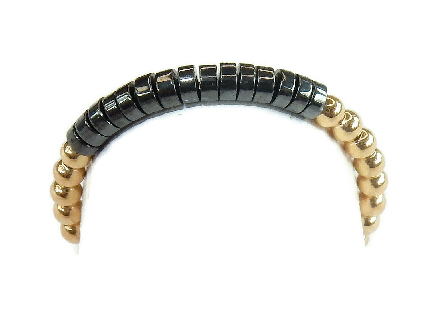 flexring 2 mm hematite discs RF1810