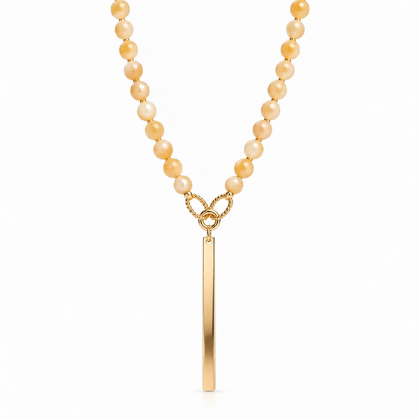 choker Vibrant with clasp & goldfilled bar CV3380A