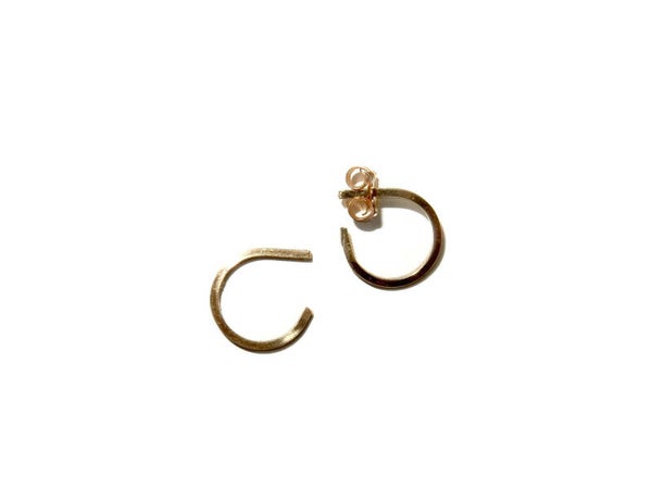 open square hoops 8 mm ES2027