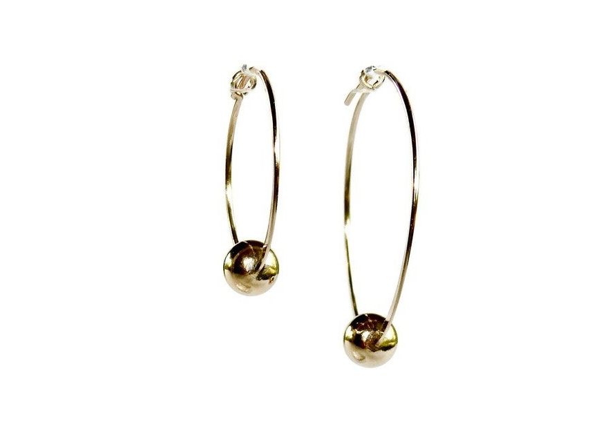 earrings Misc 20 mm hoops EM2145