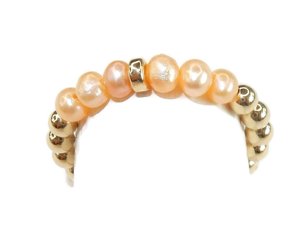 flexring 3 mm peachy pearls RFP1807
