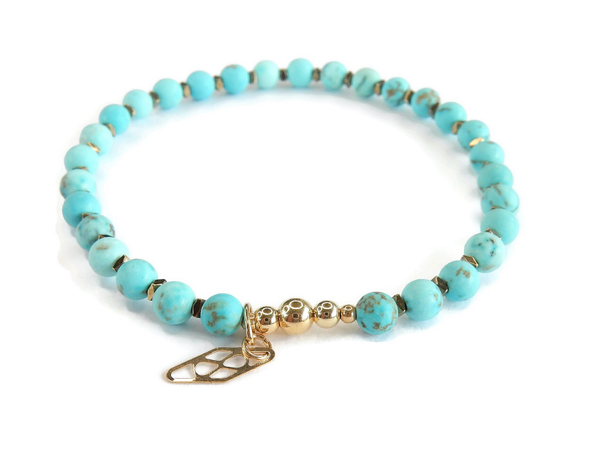 flexbracelet Misc 4 mm mat Turquoise BM1833