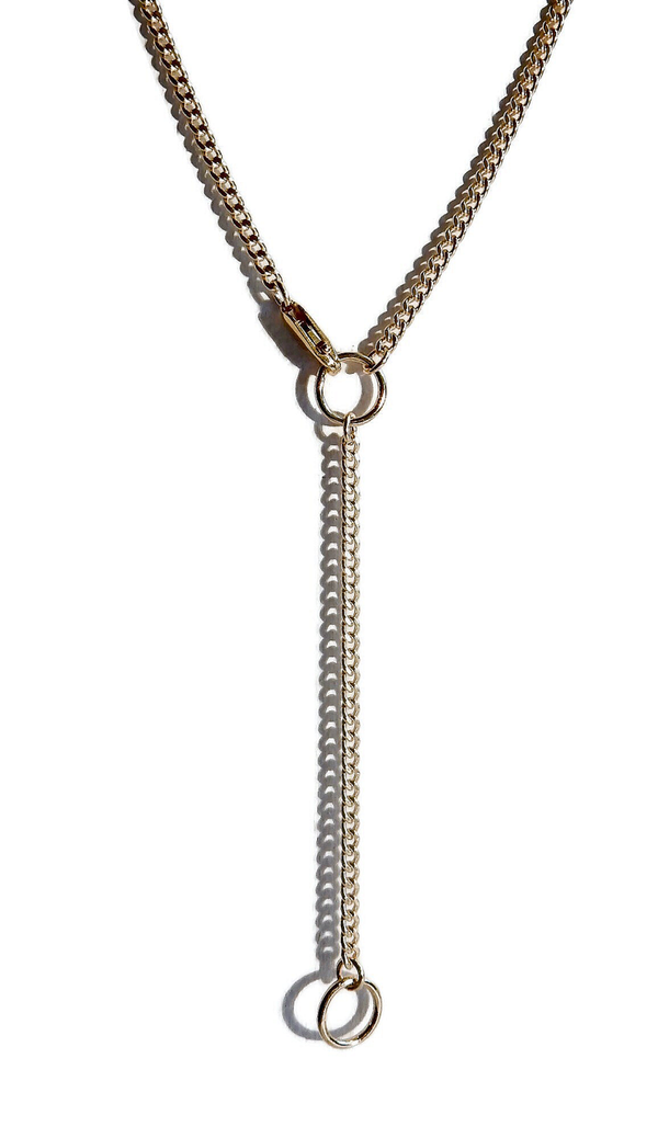 necklace Infini due Y shape 42-47 cm NIF1708