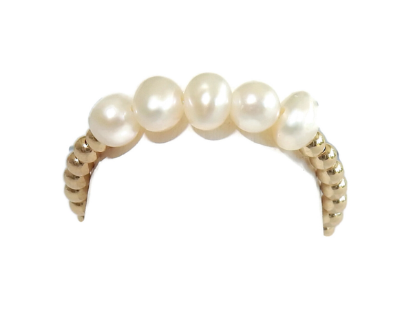 flexring 2 mm white pearls RFP2008