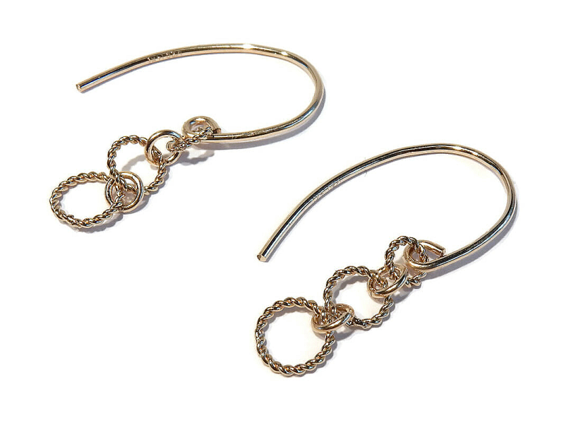 earrings, minimalistisch, minimalism