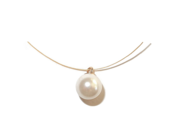 necklace Subtle crystal pearl NS2040