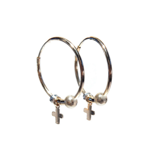 hoops 20 mm small cross EH1331