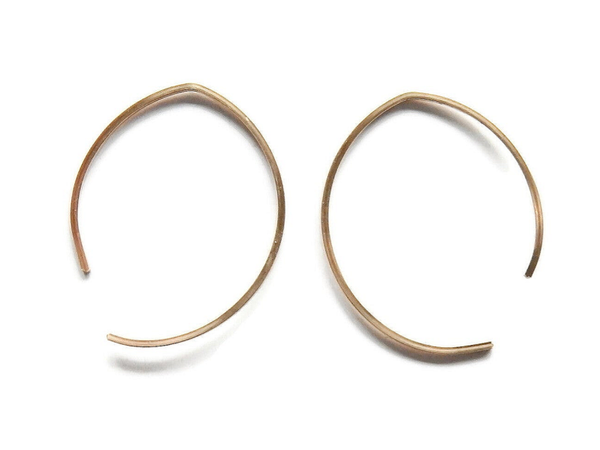 square open hoops ES2114