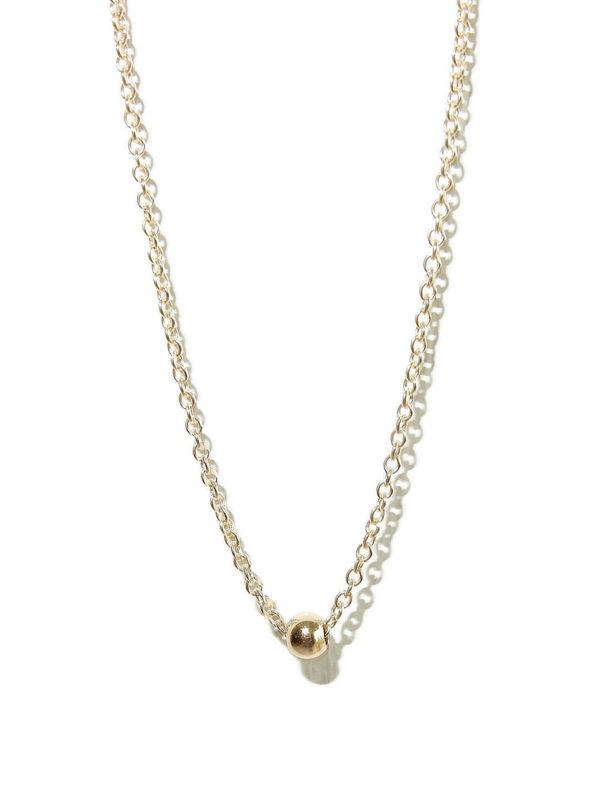 necklace choker Little Treasures with 3 mm bead NCLT2242