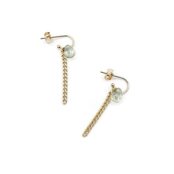 earrings Joy green drop EJ2361B
