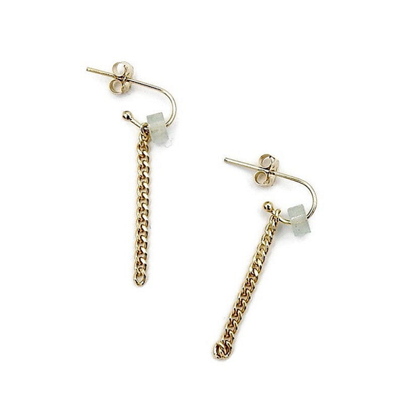 earrings Joy green Aventurine EJ2360C