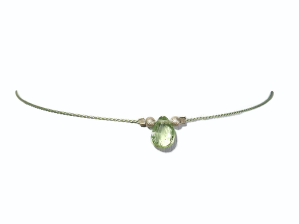 adjustable bracelet peridot BAS1305