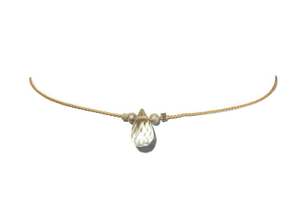 adjustable bracelet citrine BAS1306