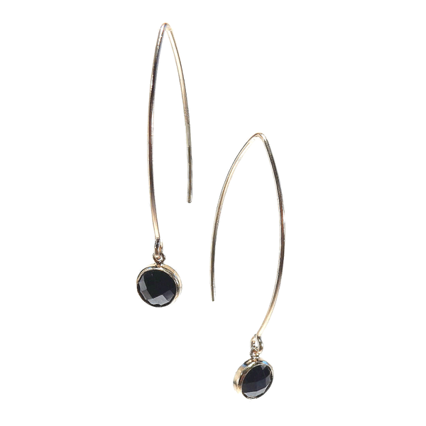 earrings Luc excl black EL1353