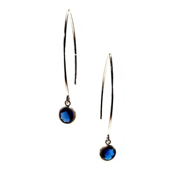 earrings Luc darkblue EL1348