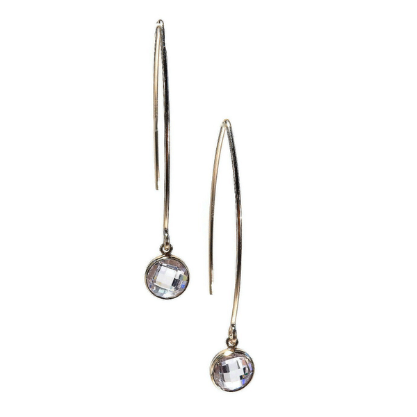 earrings Luc white EL1358