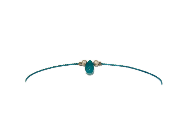 adjustabie bracelet green aventurine BAS1376