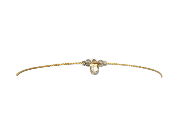 adjustable bracelet citrine BAS1380
