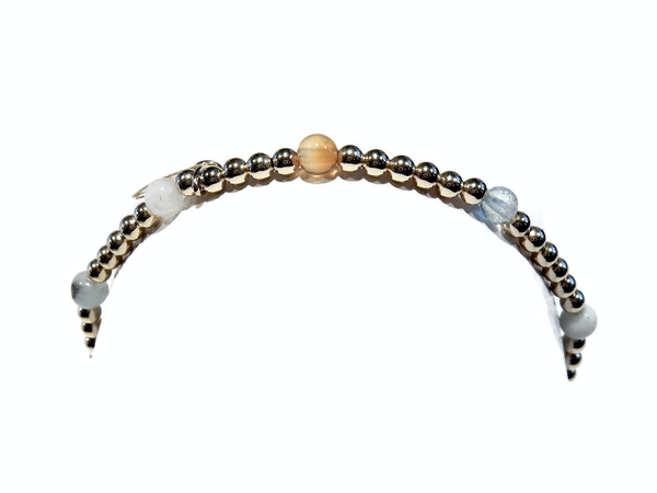 flexbracelet 3 mm gemstones BF1044