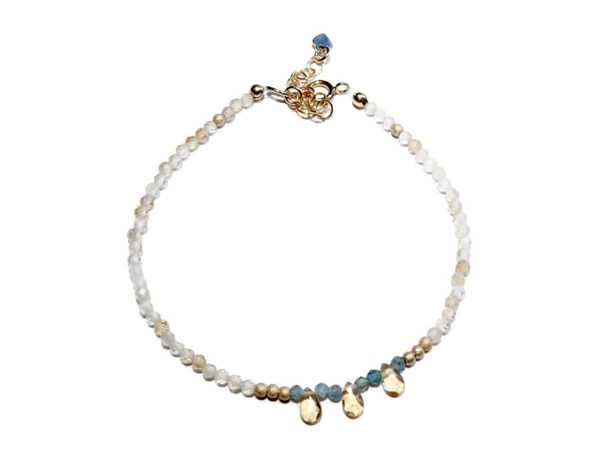 bracelet Citrine and Apatite BCL1469