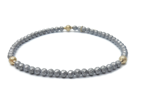 flexbracelet Misc 3 mm mat Hematite BM1627