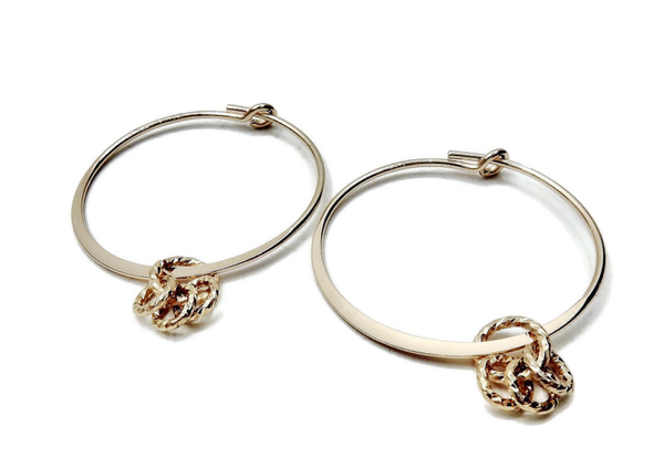 earrings Misc 4 mm sparkling rings EM1662