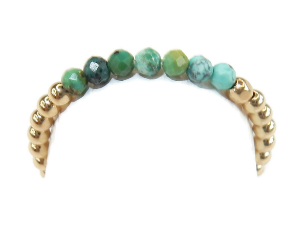 flexring 2 mm african turquoise RF1791