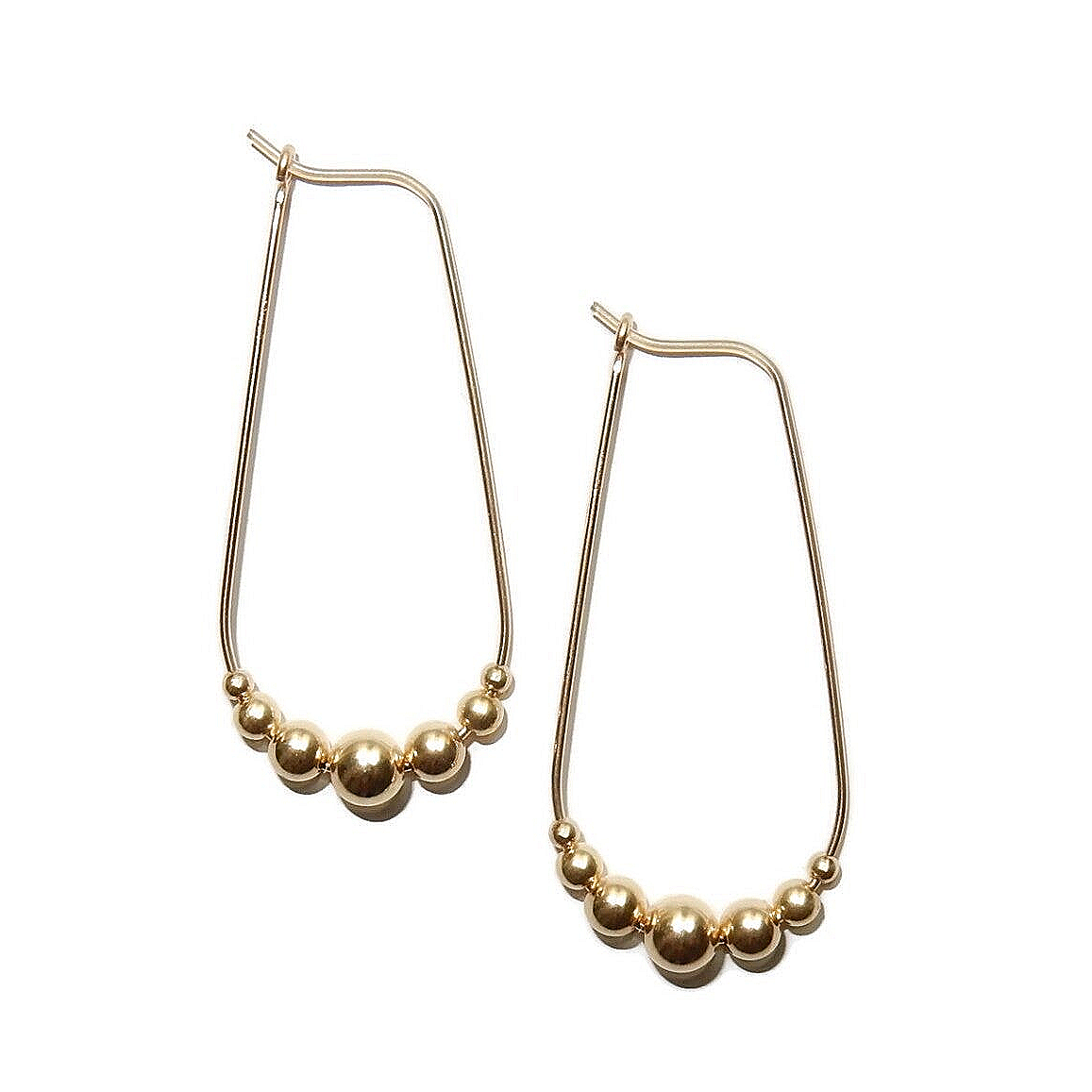 drophoops with 2-5 mm shiny beads 2486 (in silver as well)