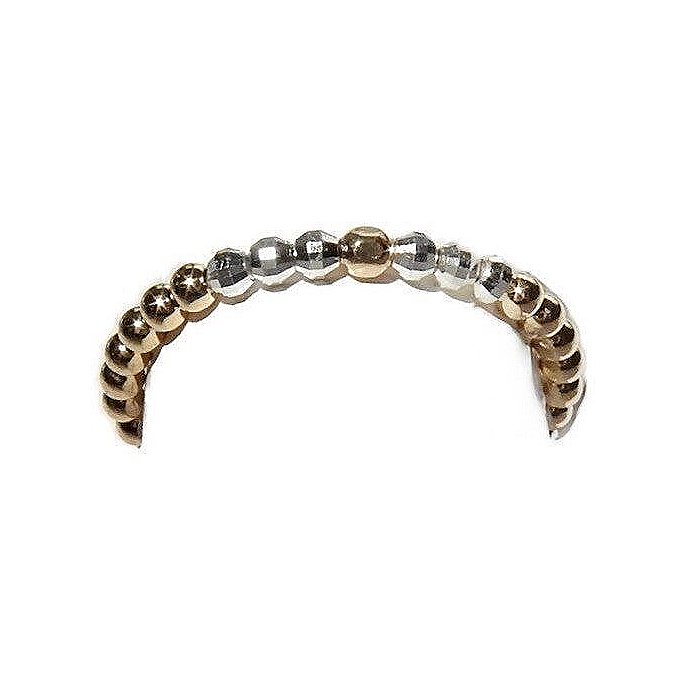 flexring 2 mm with sparkling silver accents RF1251