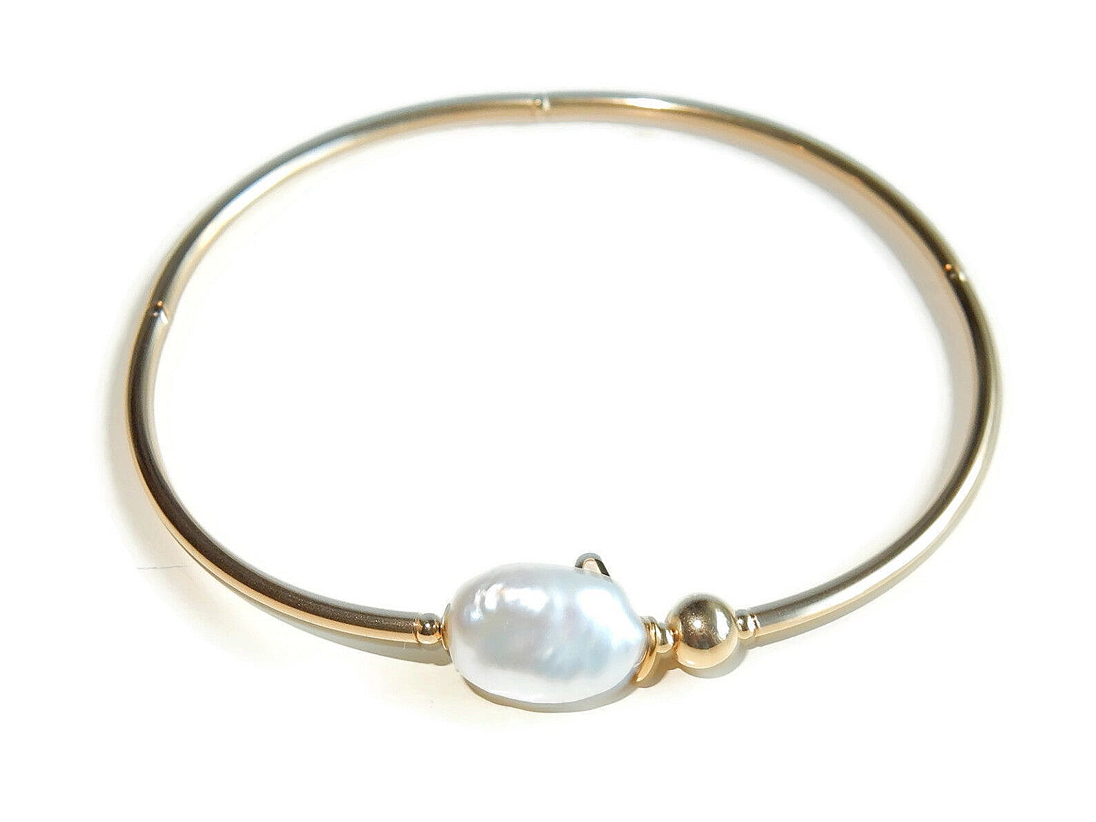 flexbracelet irregularshaped Baroque freshwaterpearl BFP2717