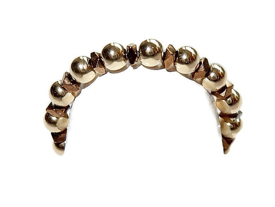 flexring 3 mm brown hematite RF3070