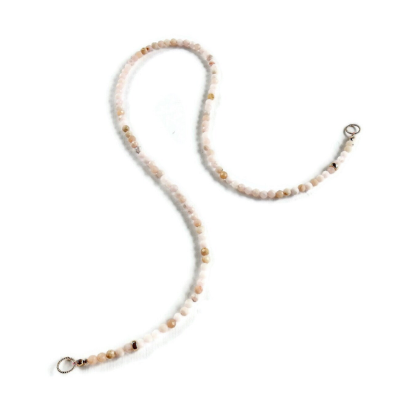 choker Vibrant pink Opal CV3281 (excl connector)