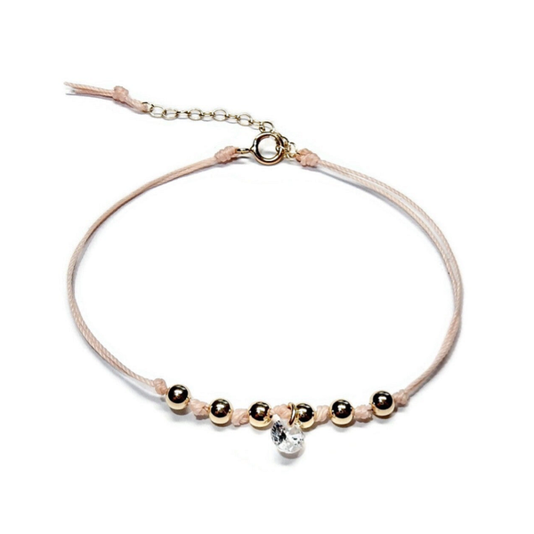 bracelet Happy Knotted with clasp BHK3222