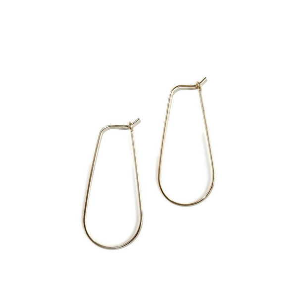 dropshaped hoops EB2568