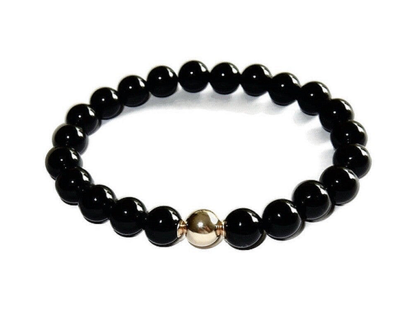 flexbracelet MEN BIB black Agate BFBIBMEN2672M