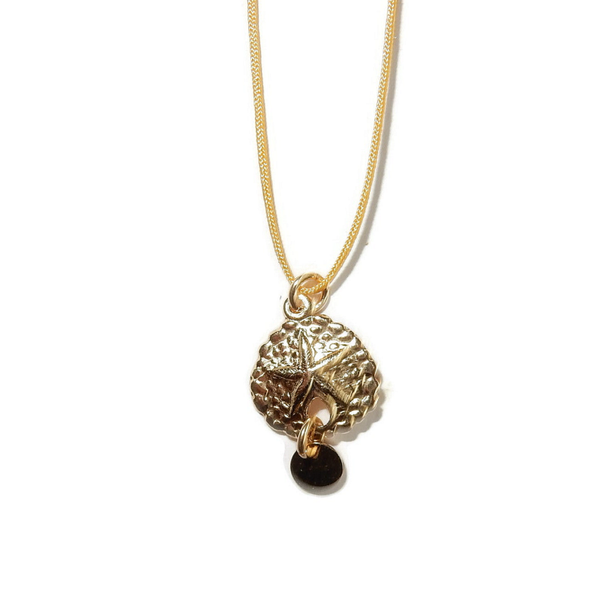 adjustable necklace Ocean goldfilled charms NAO3258