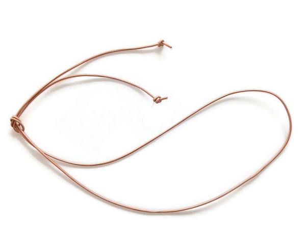 soft goatleather necklacecord Solo NLC2978