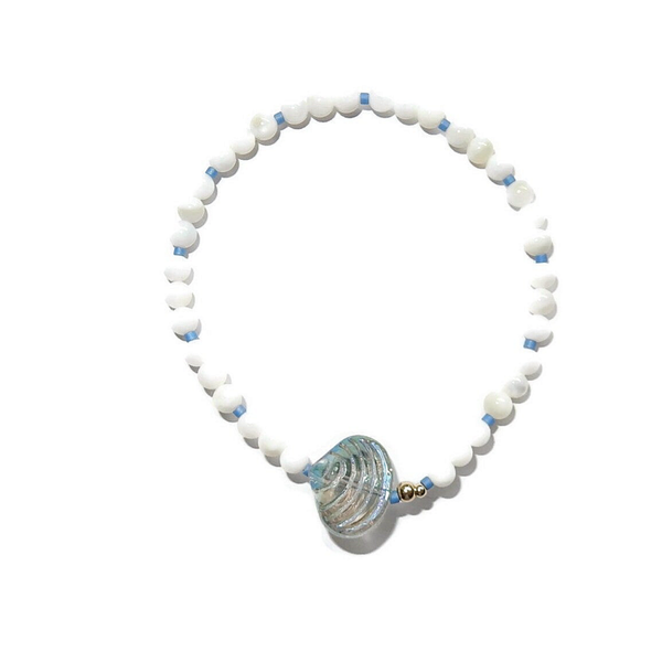 flexbracelet Ocean Mother of Pearl & shell BFO3309