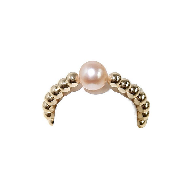 flexring 3 mm Luc salmon freshwaterpearl RFLP2934