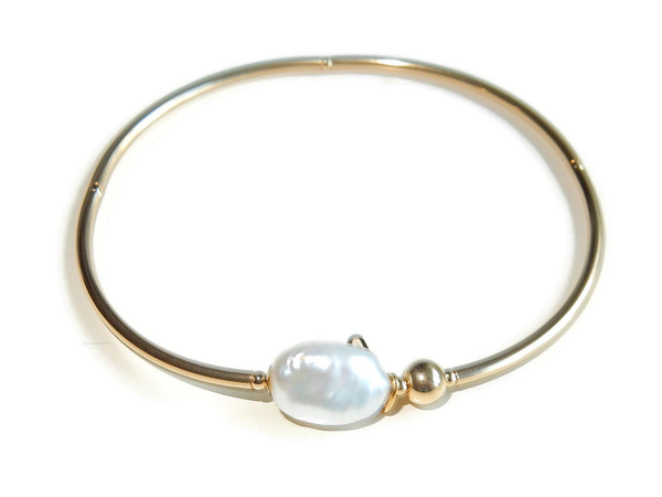 flexbracelet irregularshaped Baroque freshwaterpearl BFP2717