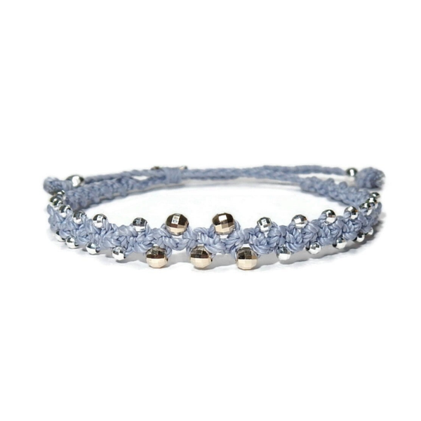 Brut & Bel bracelet in 14K solid gold & sterling silver BBB8002