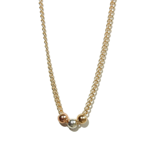 necklace the Minimalist tricolours NM3178